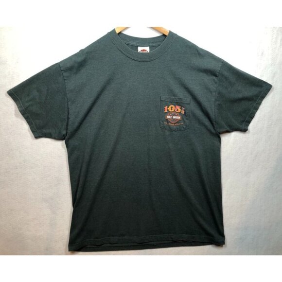 Harley-Davidson Earl Small's Marietta Georgia T-Shirt 105th Anniversary Men's XL - Picture 1 of 6
